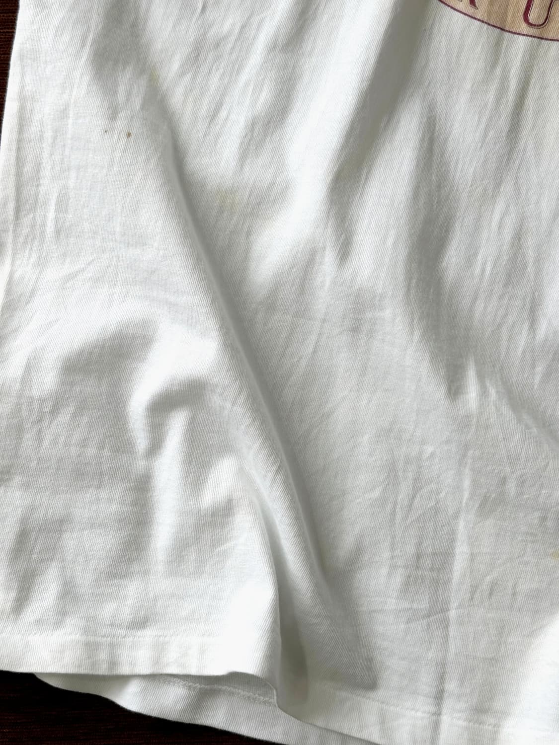 90's finished Heavy cotton t-shirt 상품이미지7