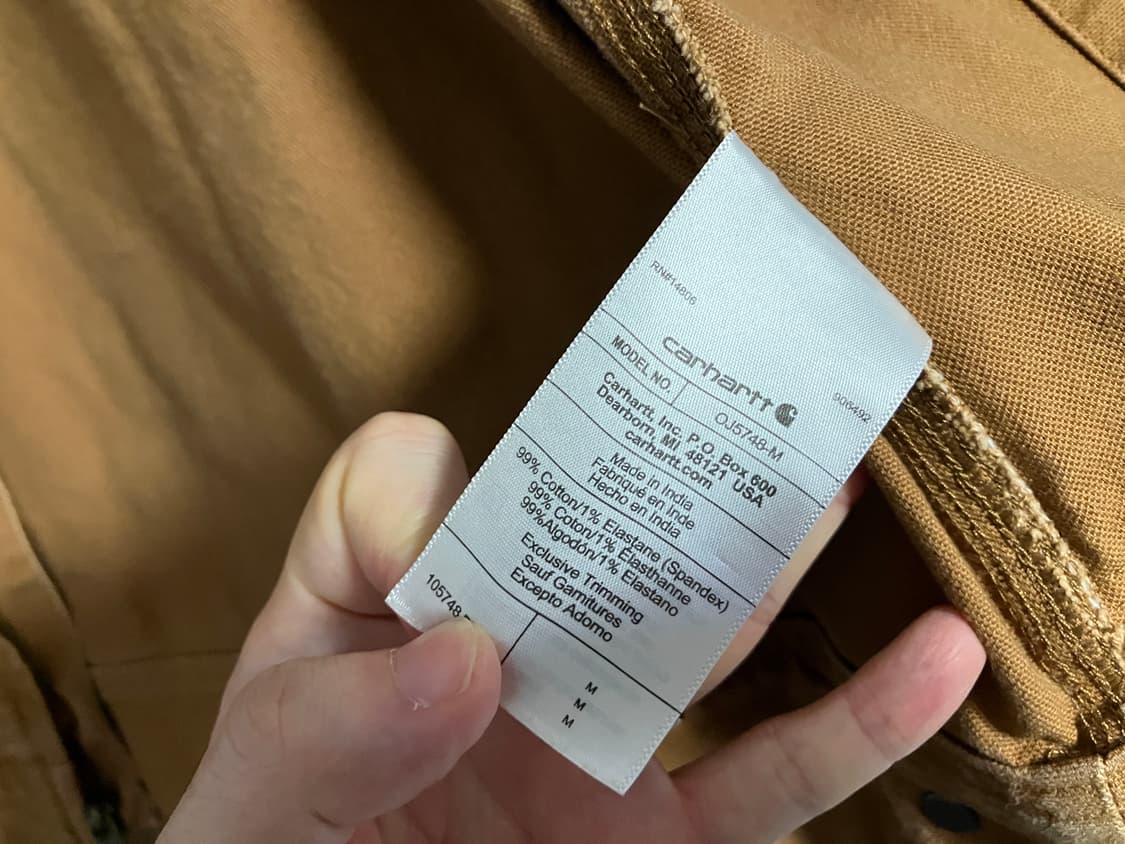 칼하트 러기드 플렉스 자켓 M 상품이미지6