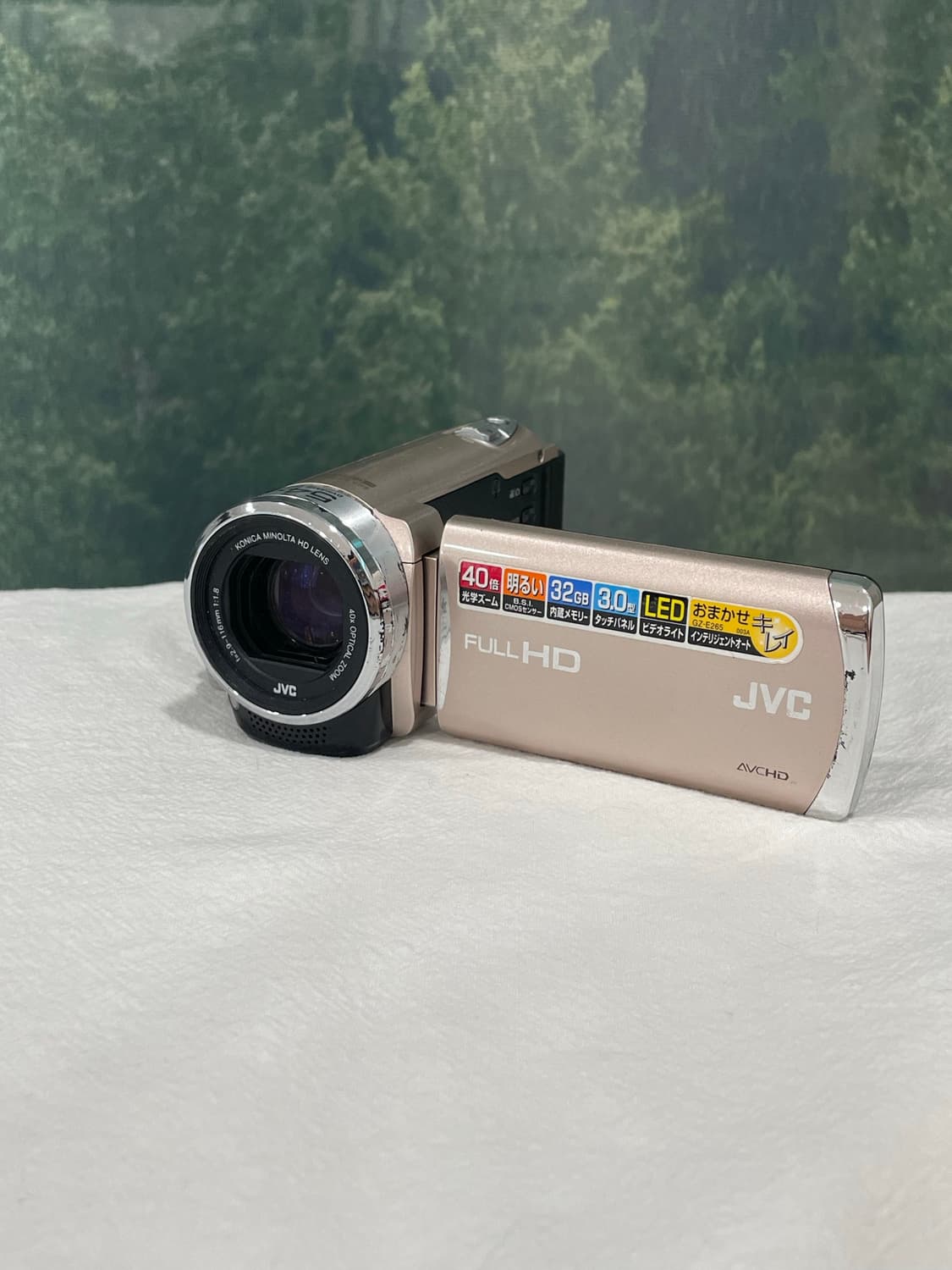 (셀카o/카리나캠코더) JVC gz-e265 캠코더 빈티지캠코더 상품이미지3
