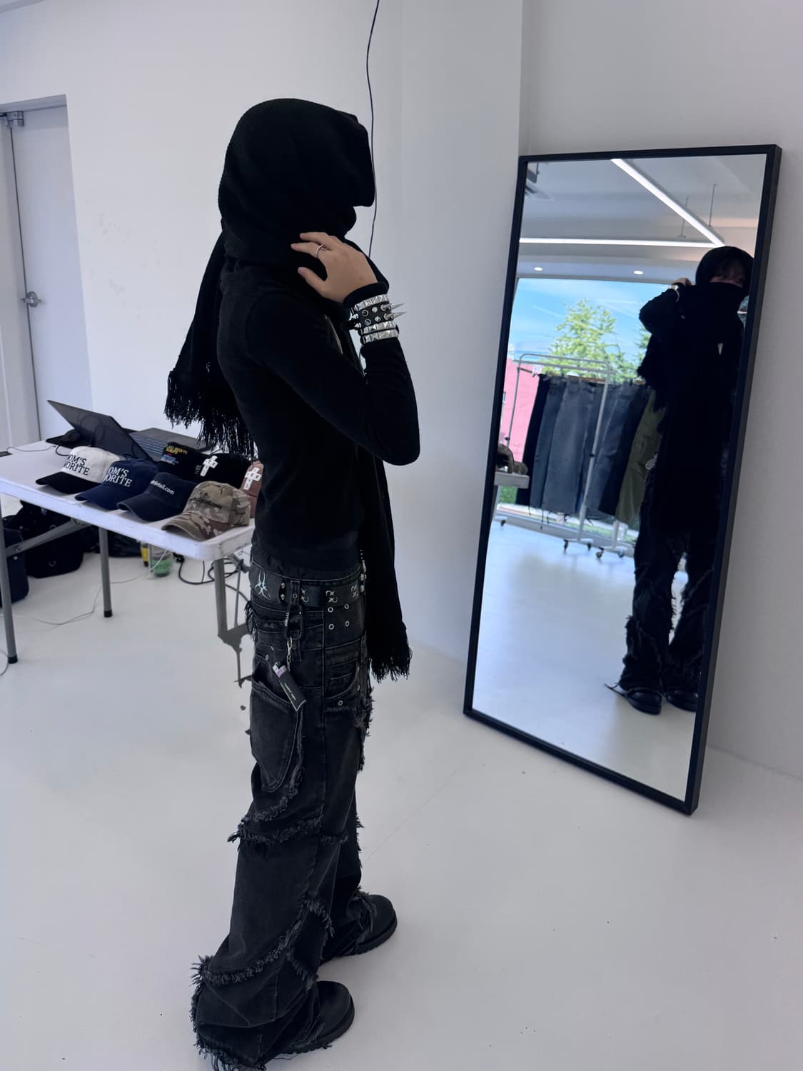 코지월드와이드 배기플레어진 상품이미지3