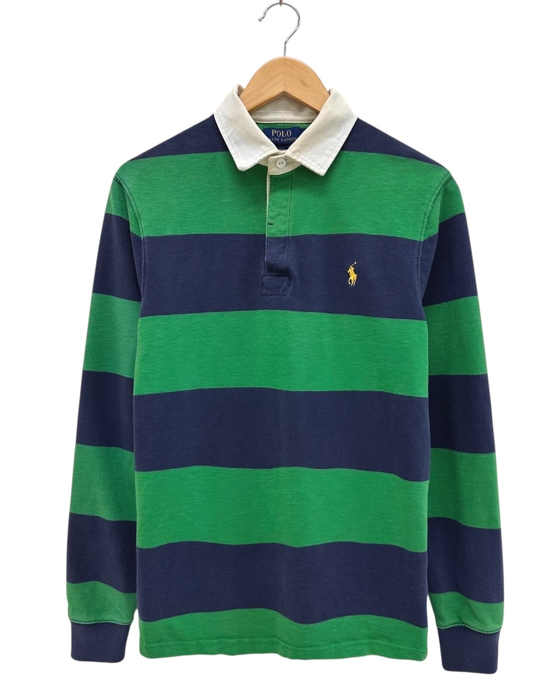 폴로 럭비티 그린&네이비 (M) 상품이미지1