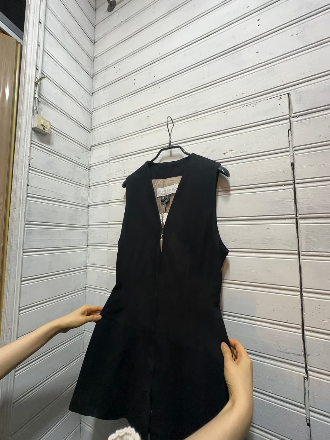 Laurel ESCADA 가죽 베스트 상품이미지10