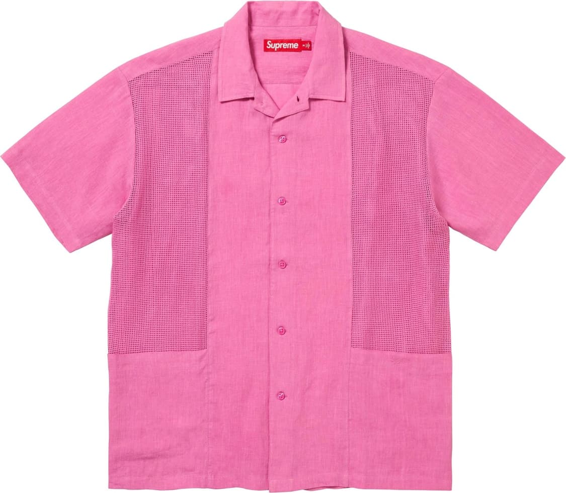 Supreme
Mesh Panel Linen Shirt Pink (L) 상품이미지9