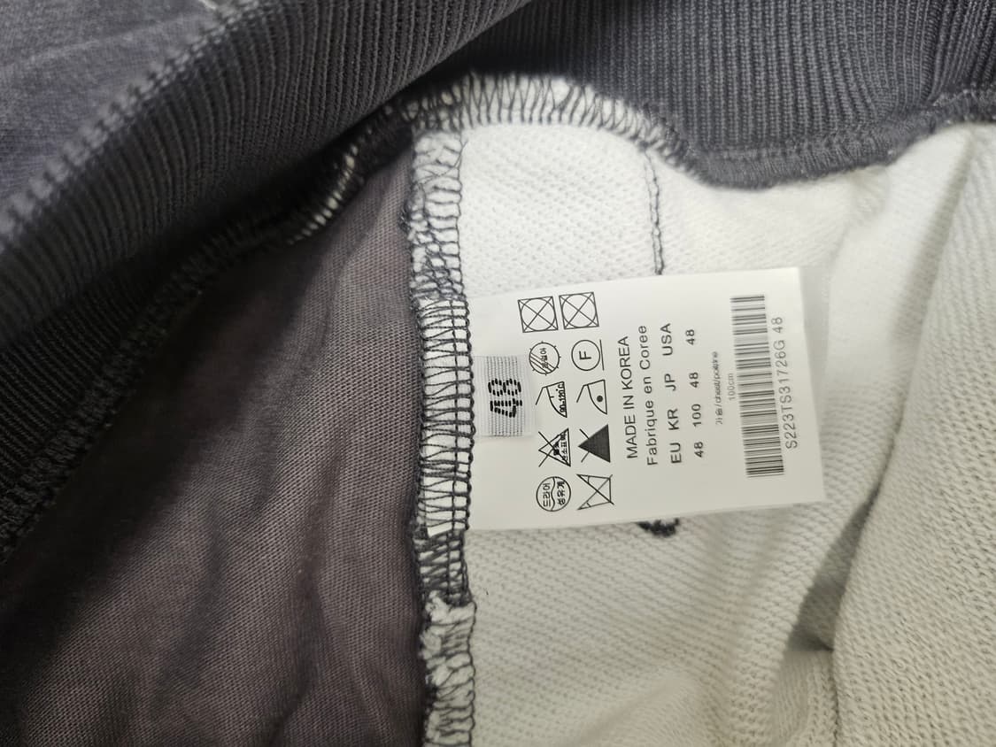 솔리드옴므 워싱 맨투맨 티셔츠 48(105) 상품이미지6