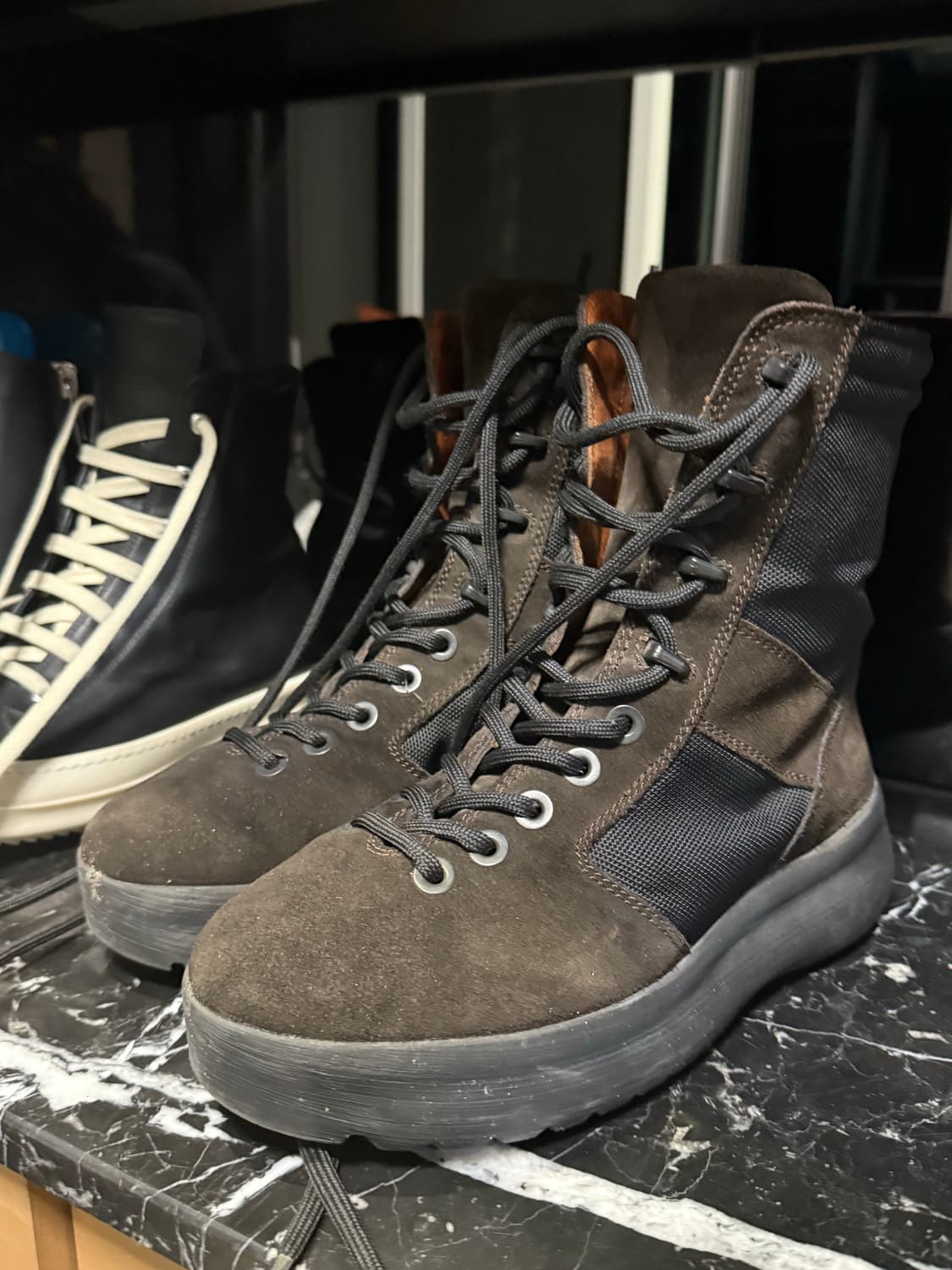 Yeezy Season 3 Onyx military boots 상품이미지3