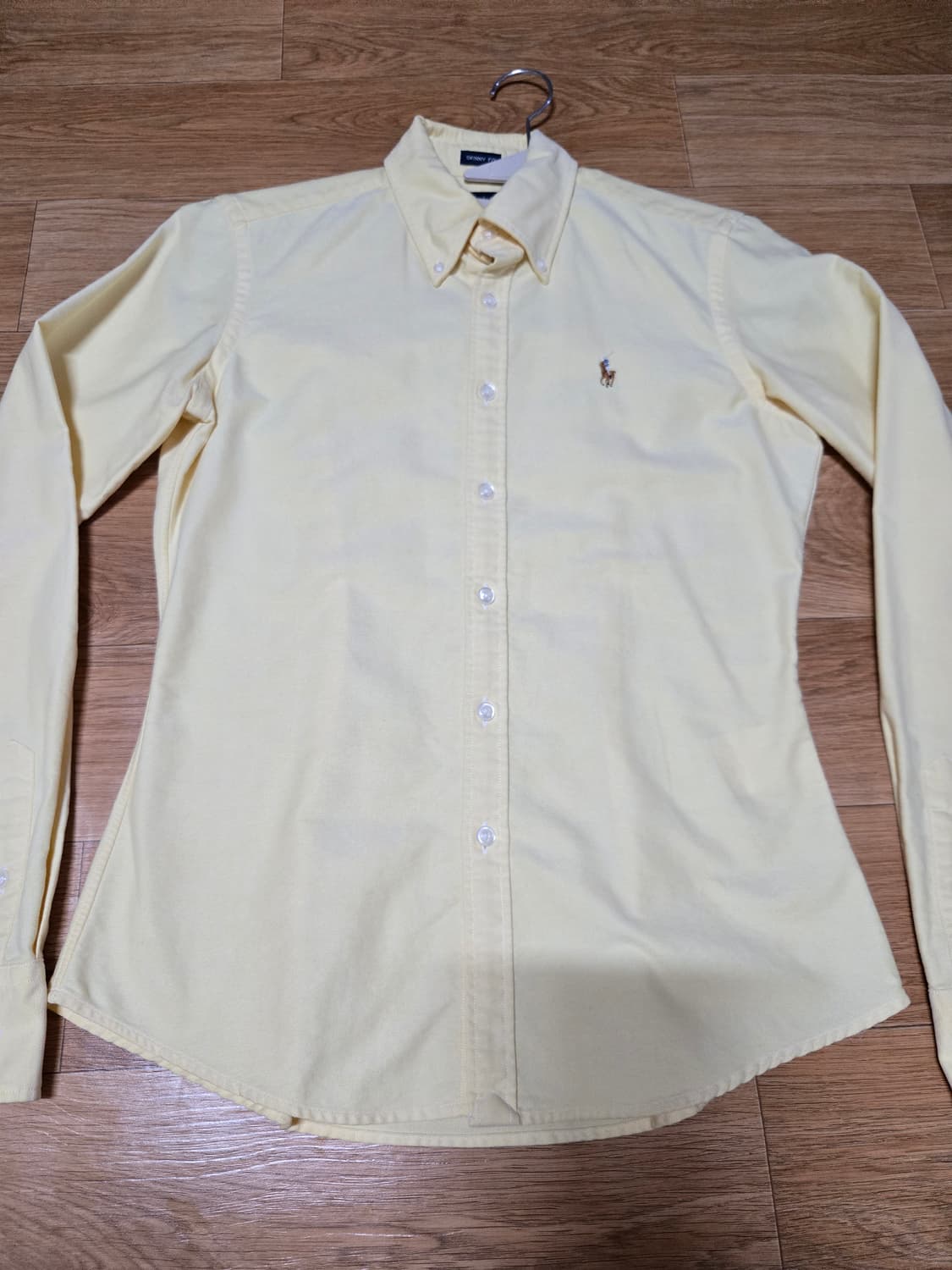 로렌 랄프로렌 여성 엘로우 옥스포드 셔츠 상품이미지3