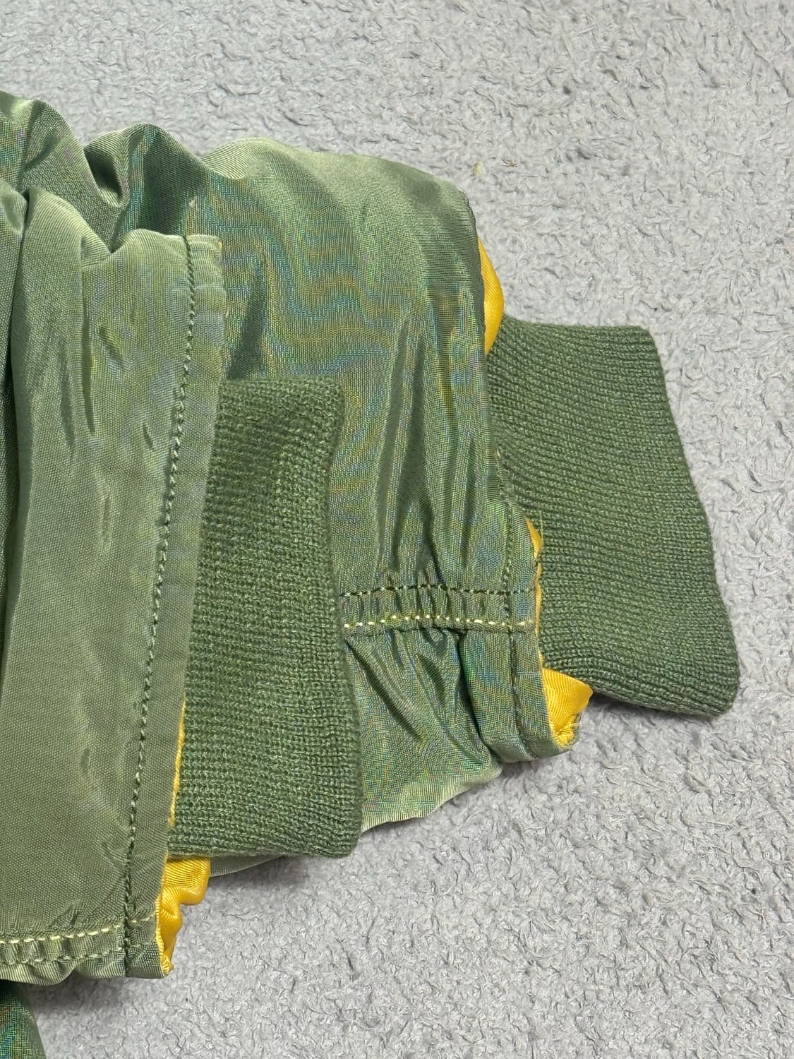 alpha 알파 N-3B 오리지널핏 인클레멘트 세이지 올리브 그린 상품이미지5