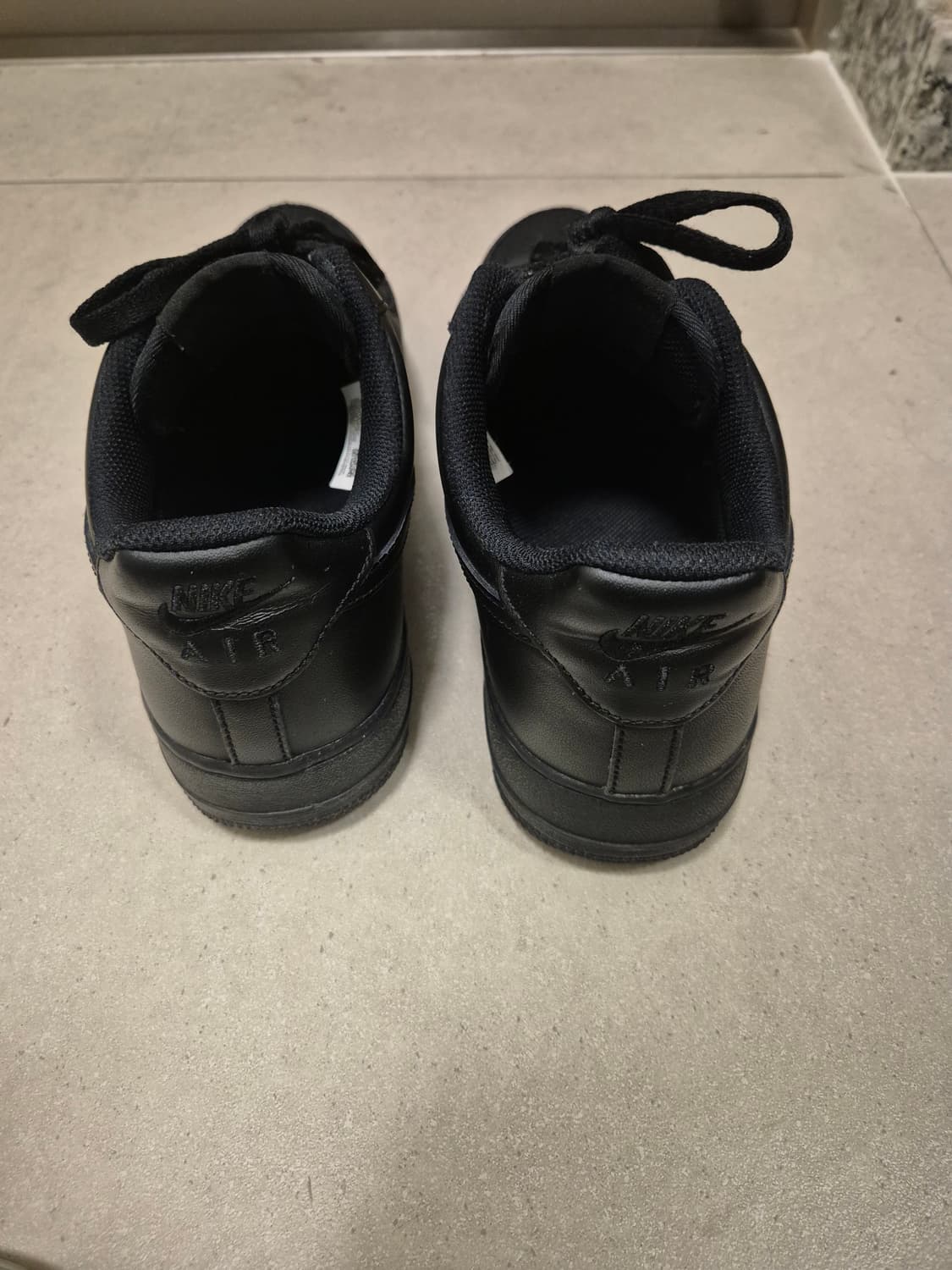 나이키 에어포스 블랙 285 상품이미지3