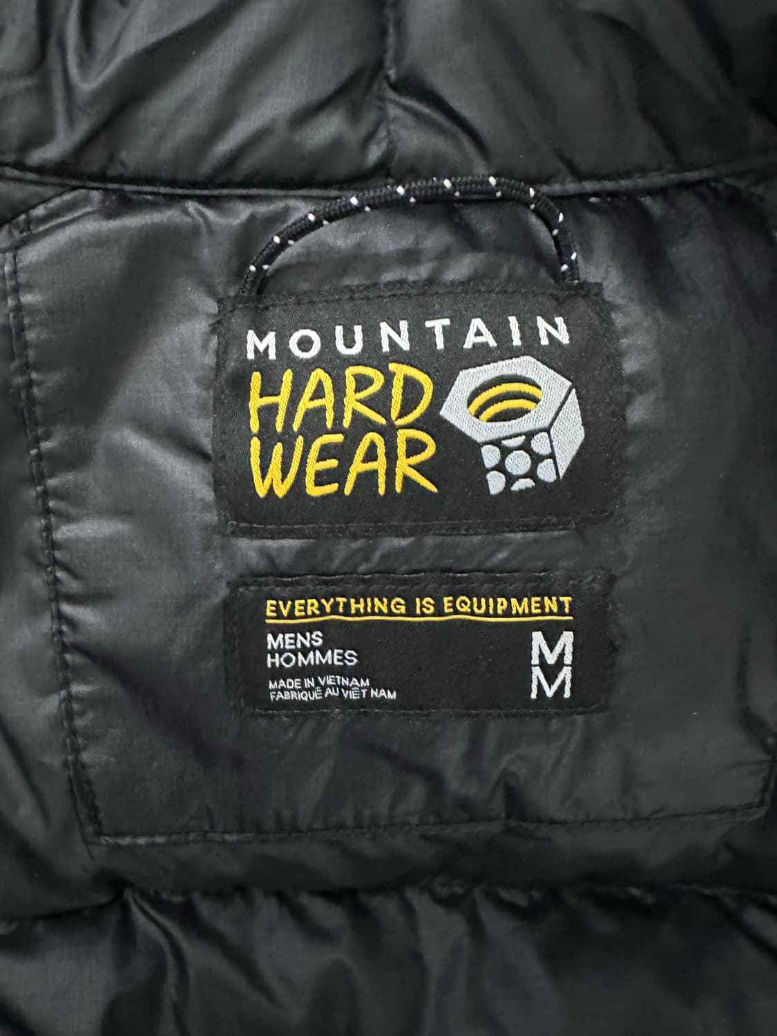 [M/1회착] 마운틴하드웨어 X 스투시 서브제로 다운 패딩 블랙 상품이미지2