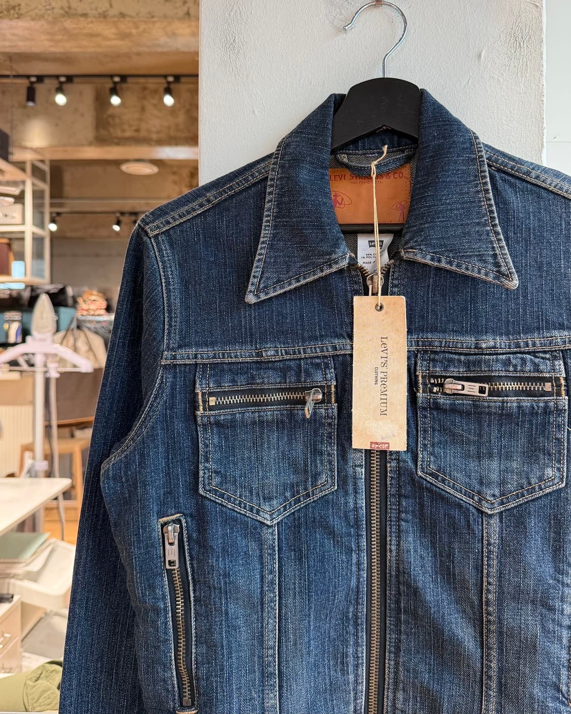 리바이스 프리미엄 크롭 데님 자켓  상품이미지4