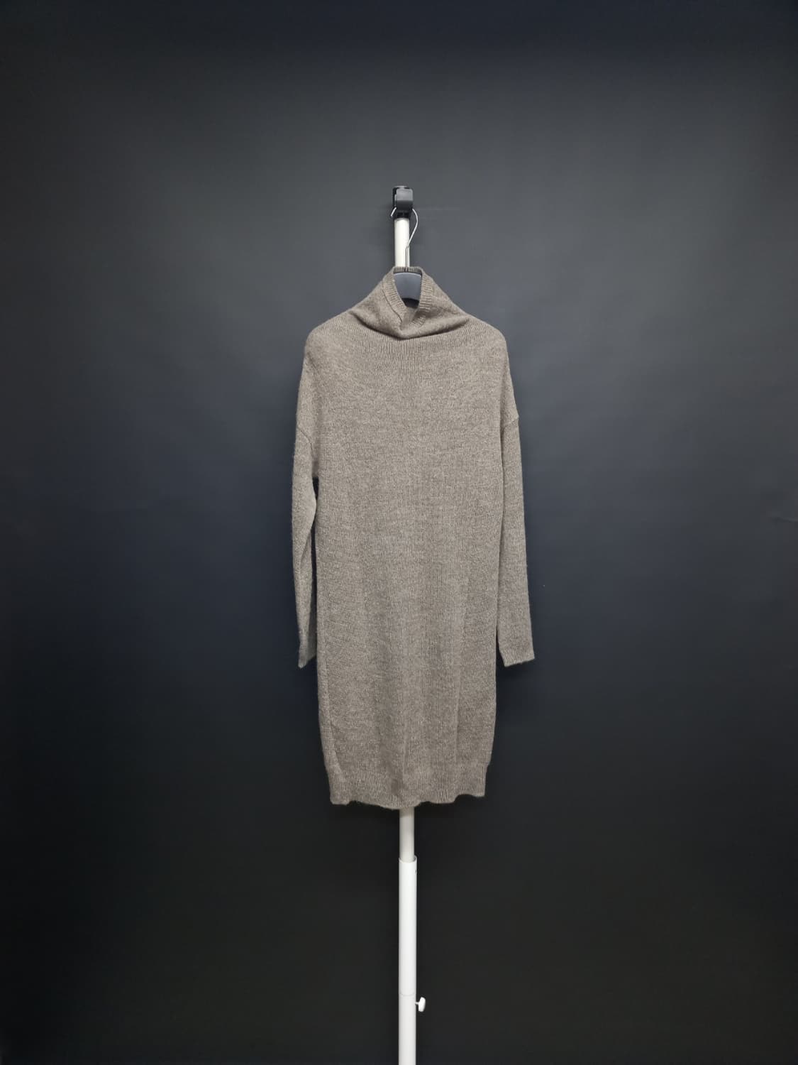 미샤 춘추동 모.알파카 하이넥 롱 원피스 55-33 상품이미지1