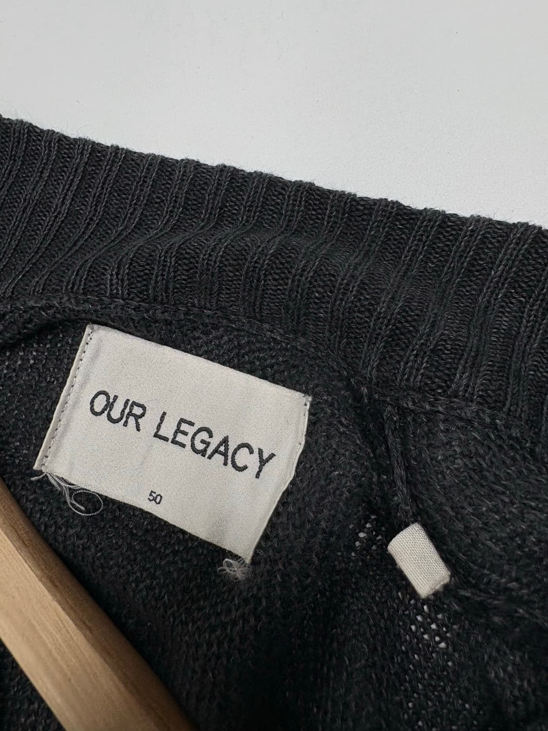 아워레가시 린넨 니트 집업 상품이미지7