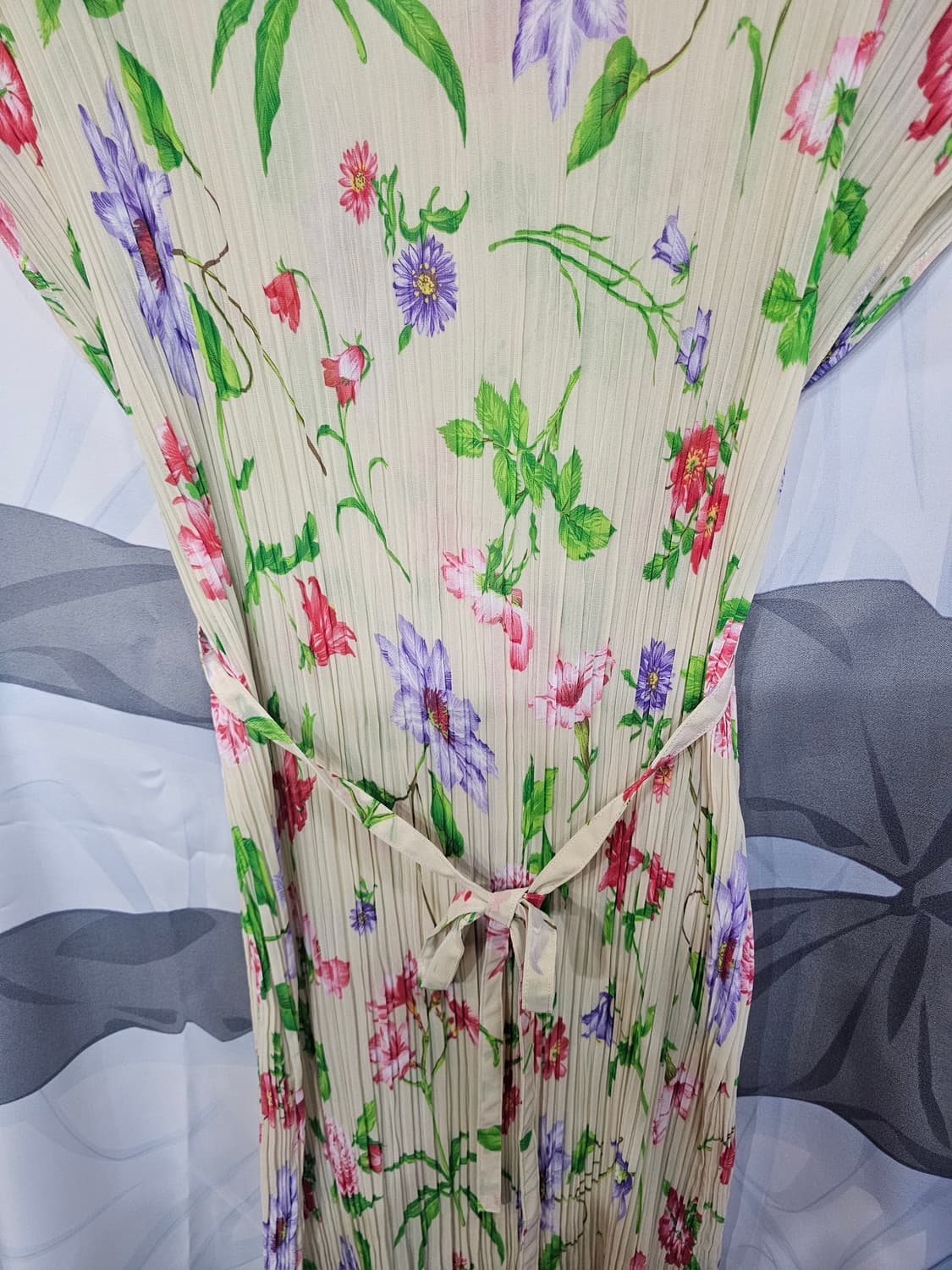 겐조  플리츠 플로럴 원피스  상품이미지5