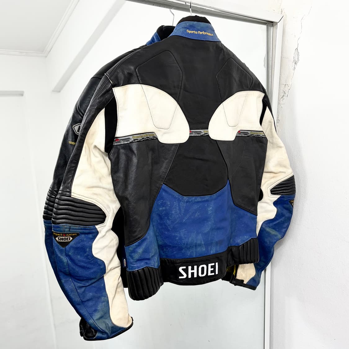 Shoei 소가죽 레이싱 자켓 상품이미지5