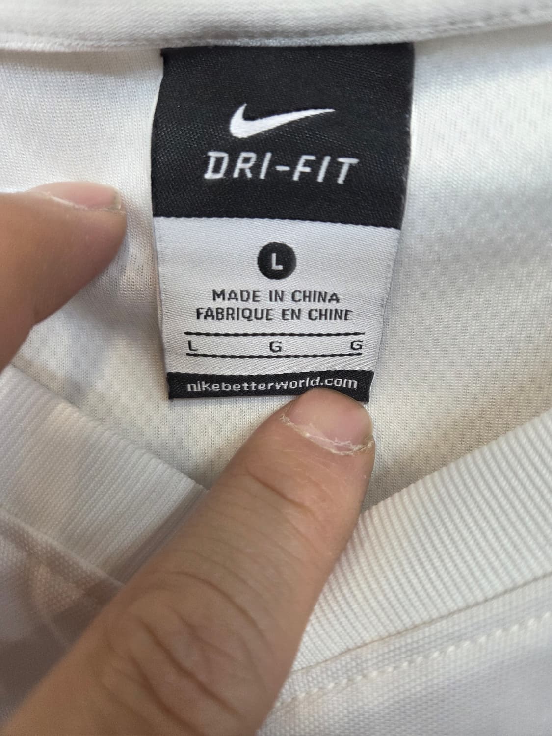 나이키 드라이핏 올드스쿨 기능성 긴팔 L 상품이미지3