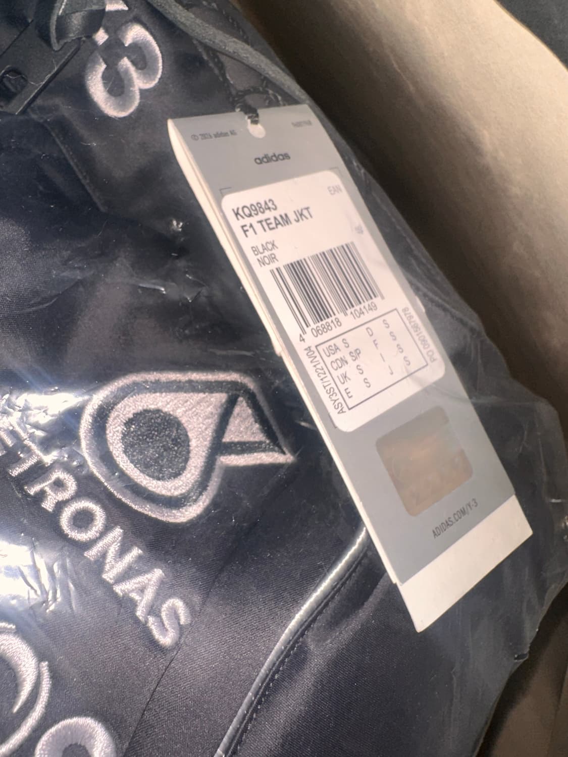 (S) y-3 mercedes benz amg team jacket 상품이미지4