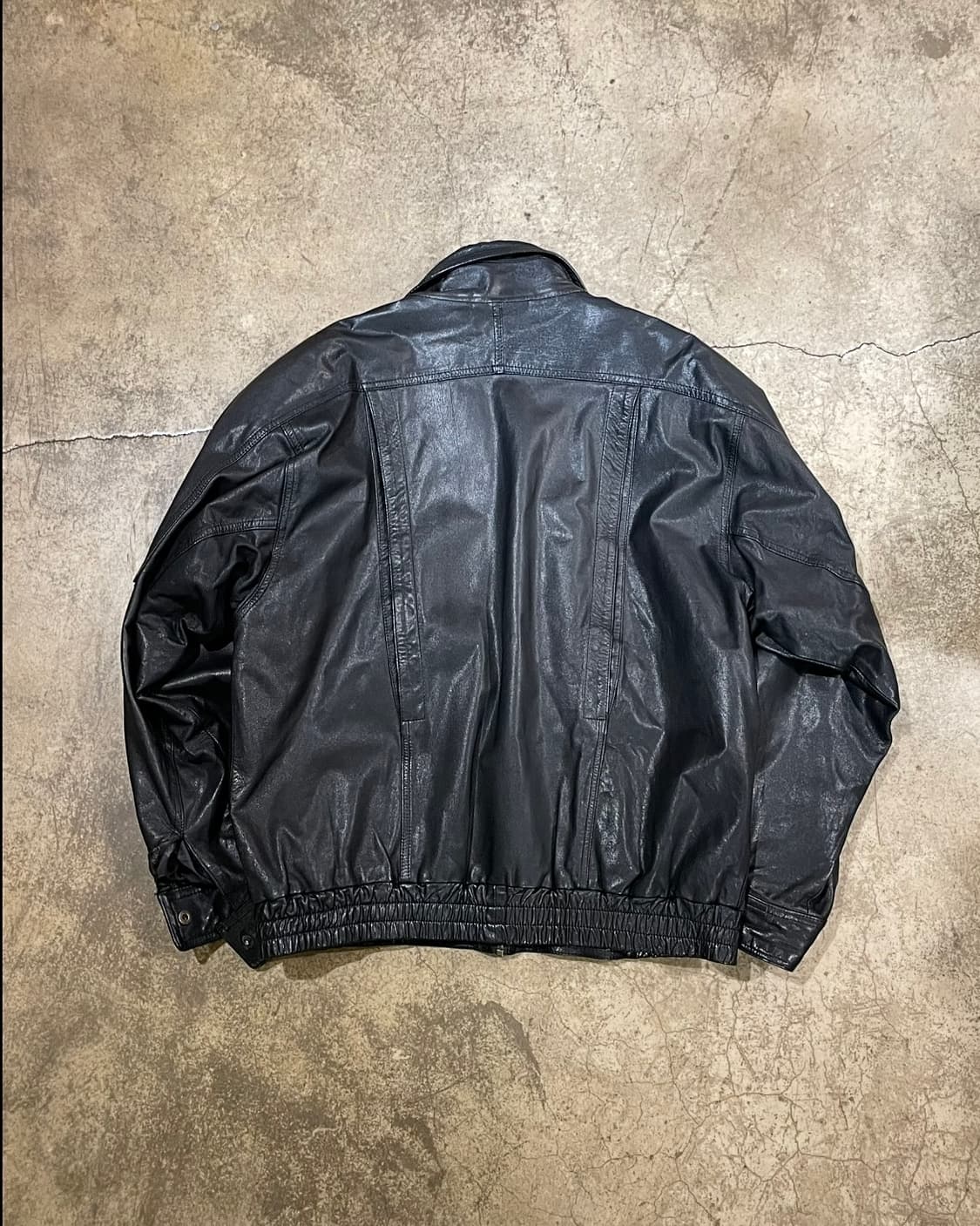 Jiudong 멀티 포켓 소가죽 레더 재킷(B5087) 상품이미지6