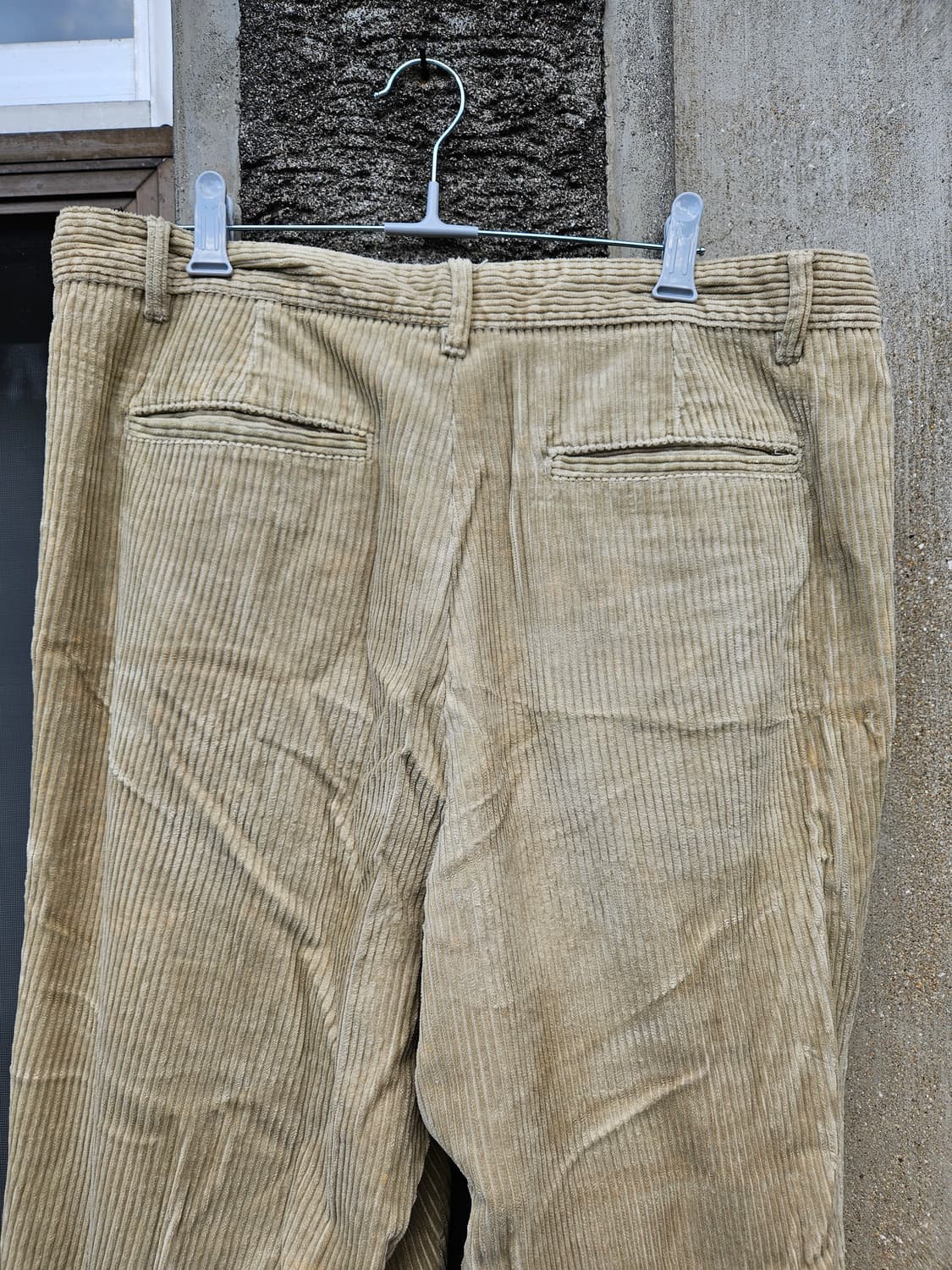 갭 코듀로이 와이드 팬츠 (밝은 베이지, 32)
 상품이미지5