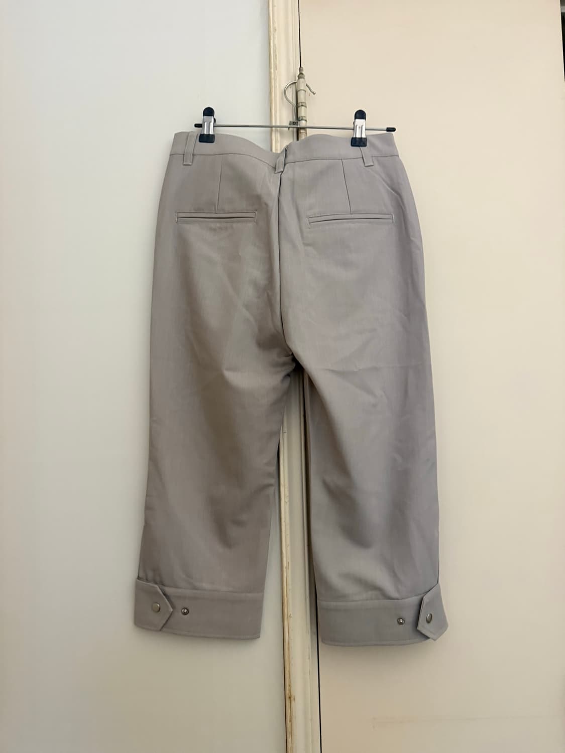 사파리스팟 1/2 Cuff Cropped Pants (Ivory) 상품이미지2