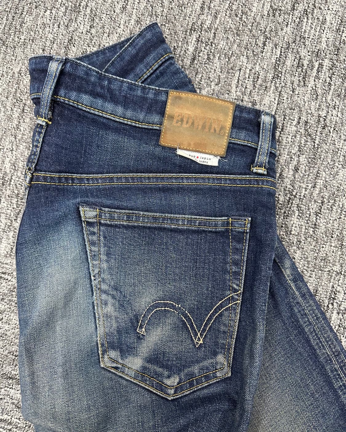 (허단43)에드윈 워싱 데님-M1595 상품이미지4