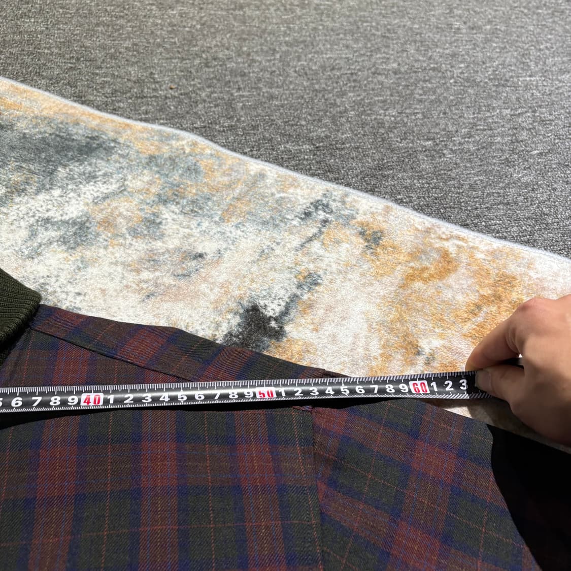 서광 라코스테 빈티지 체크 블루종봄버자켓 상품이미지9