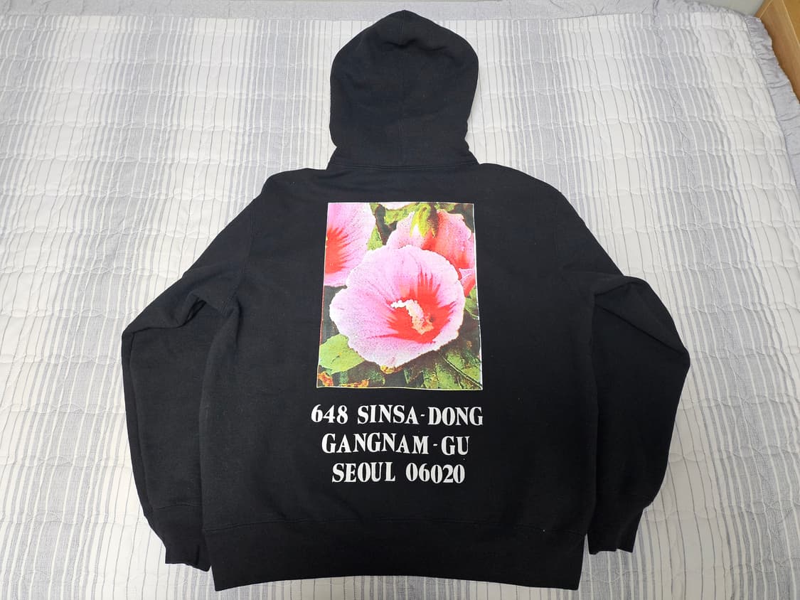 슈프림 서울 박스로고 후드 M 상품이미지2