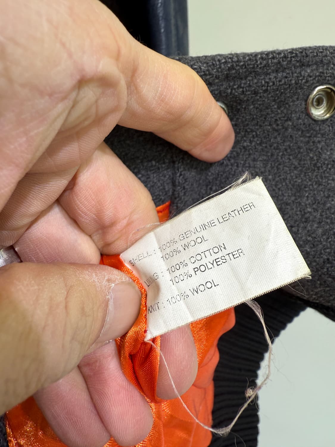 빈티지 바시티 자켓 상품이미지7