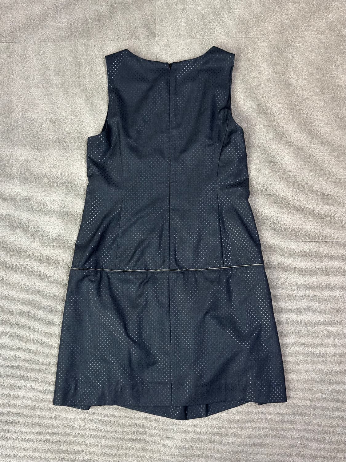 cop copine 차콜 도트 슬리브 원피스 상품이미지4