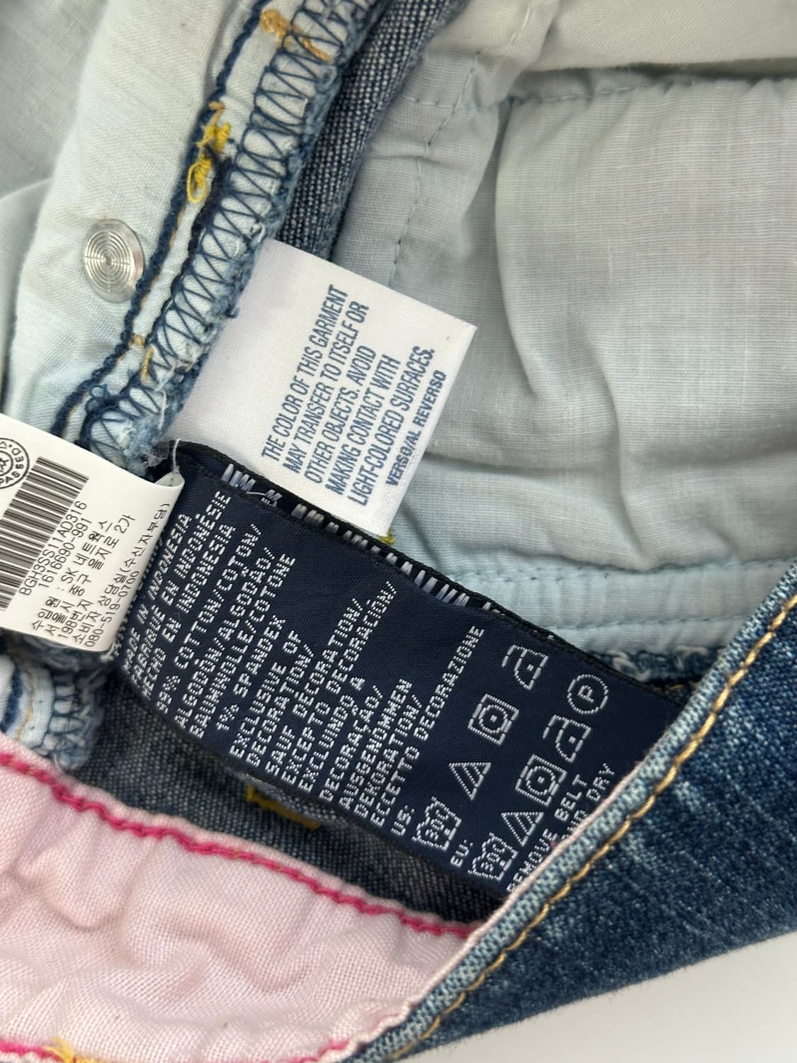 Y2K 타미 힐피거 청치마 상품이미지5