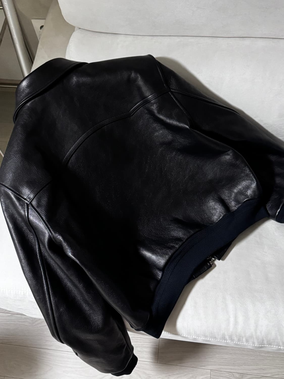 렉토 26ss 벤 고트 레더 자켓 M 상품이미지2