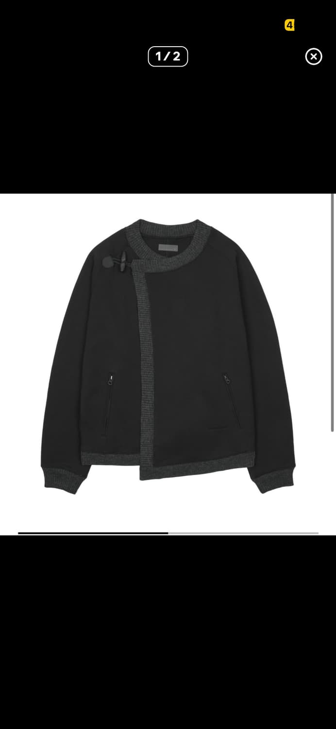 산산기어 wrapped jacket 차콜 1 상품이미지1