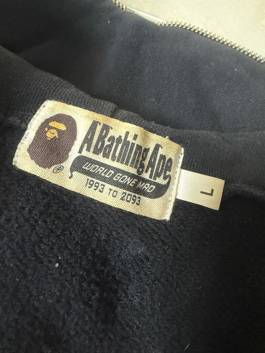 Bape 베이프 NYC 10주년 샤크 후드 블랙 상품이미지7