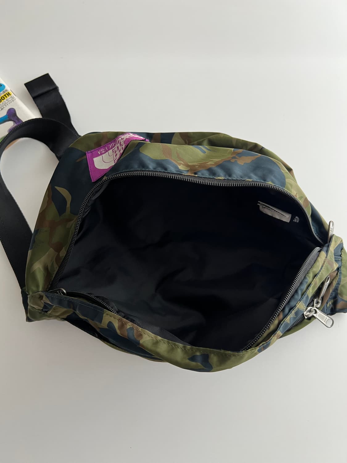 노스페이스 퍼플라벨 카모플라주 웨이스트 백 상품이미지4