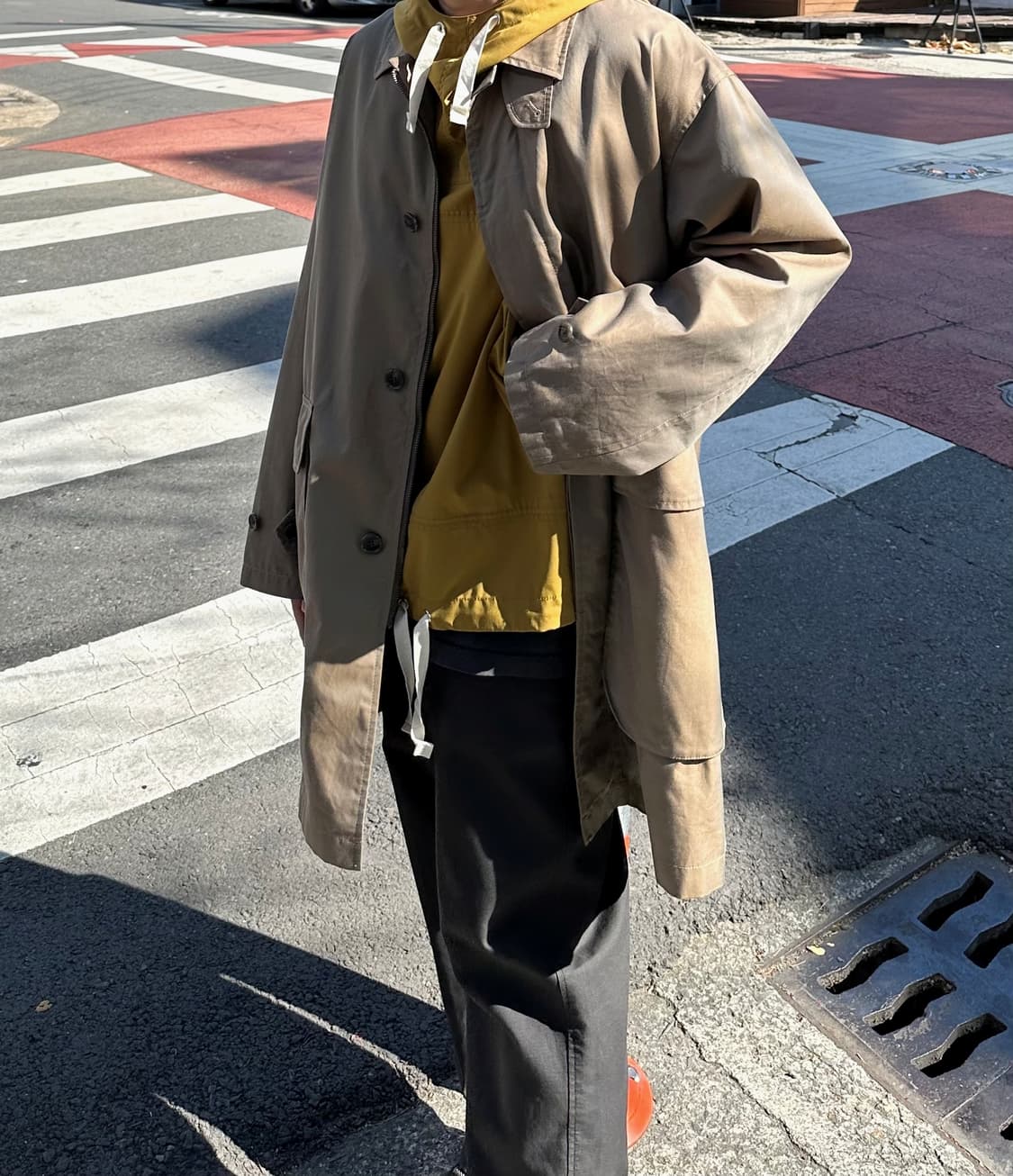chambray gavadin soutien coat 상품이미지10