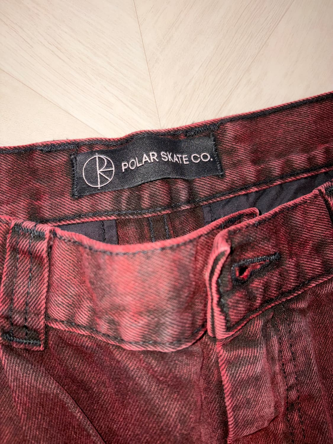 Polar Skate Co chino pants red 상품이미지1