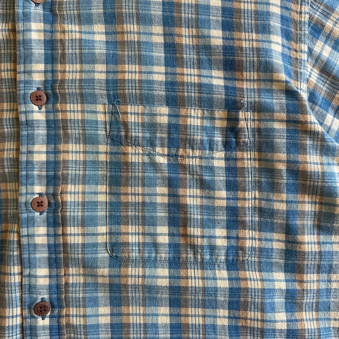 Gotariku Sport check cotton 1/2 shirts 상품이미지4
