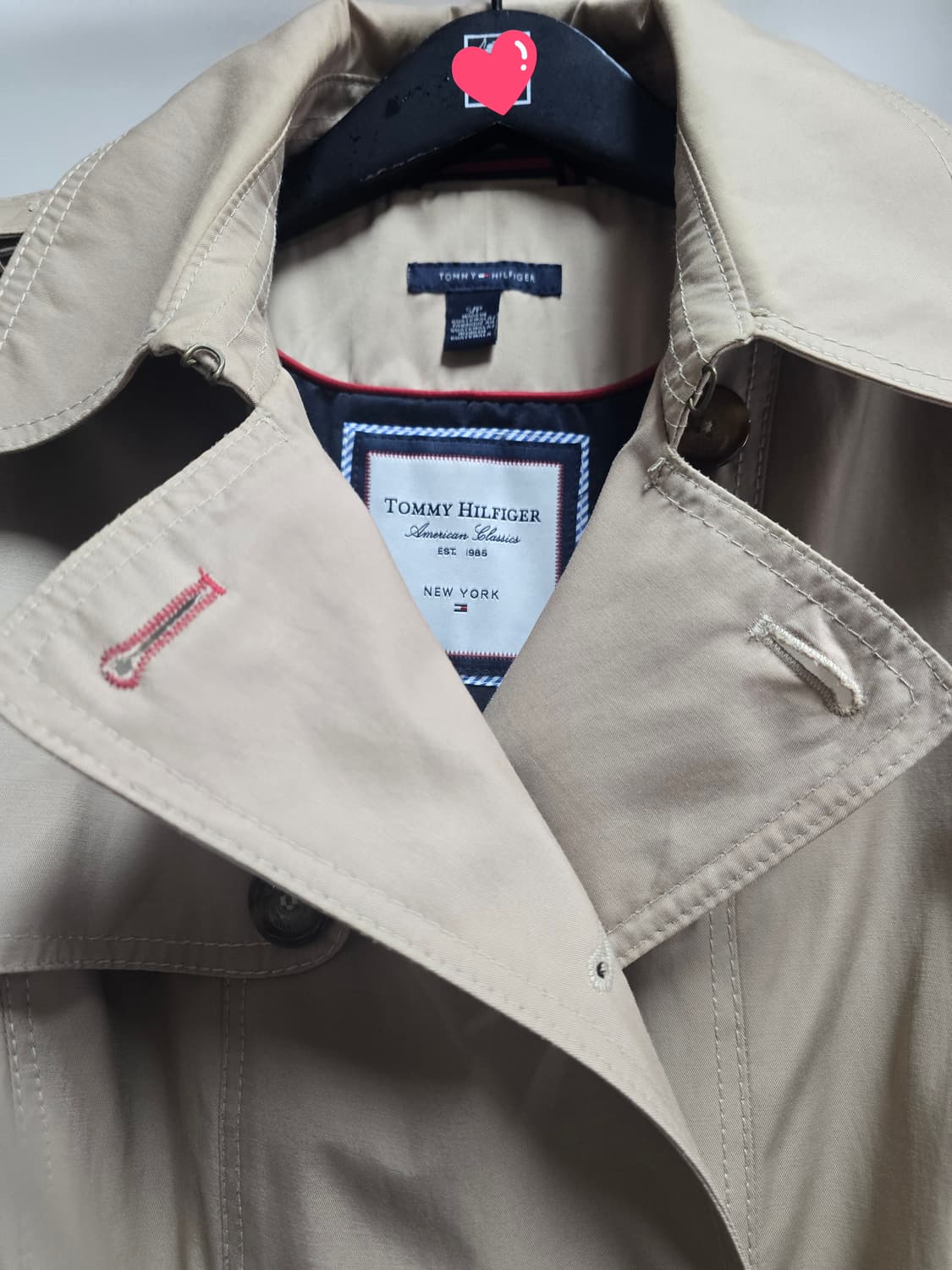 타미힐피거 트렌치코트 S 상품이미지3