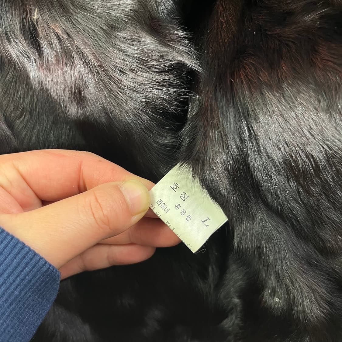 100 입생로랑 투웨이 퍼카라 램스킨 가죽 자켓 상품이미지8