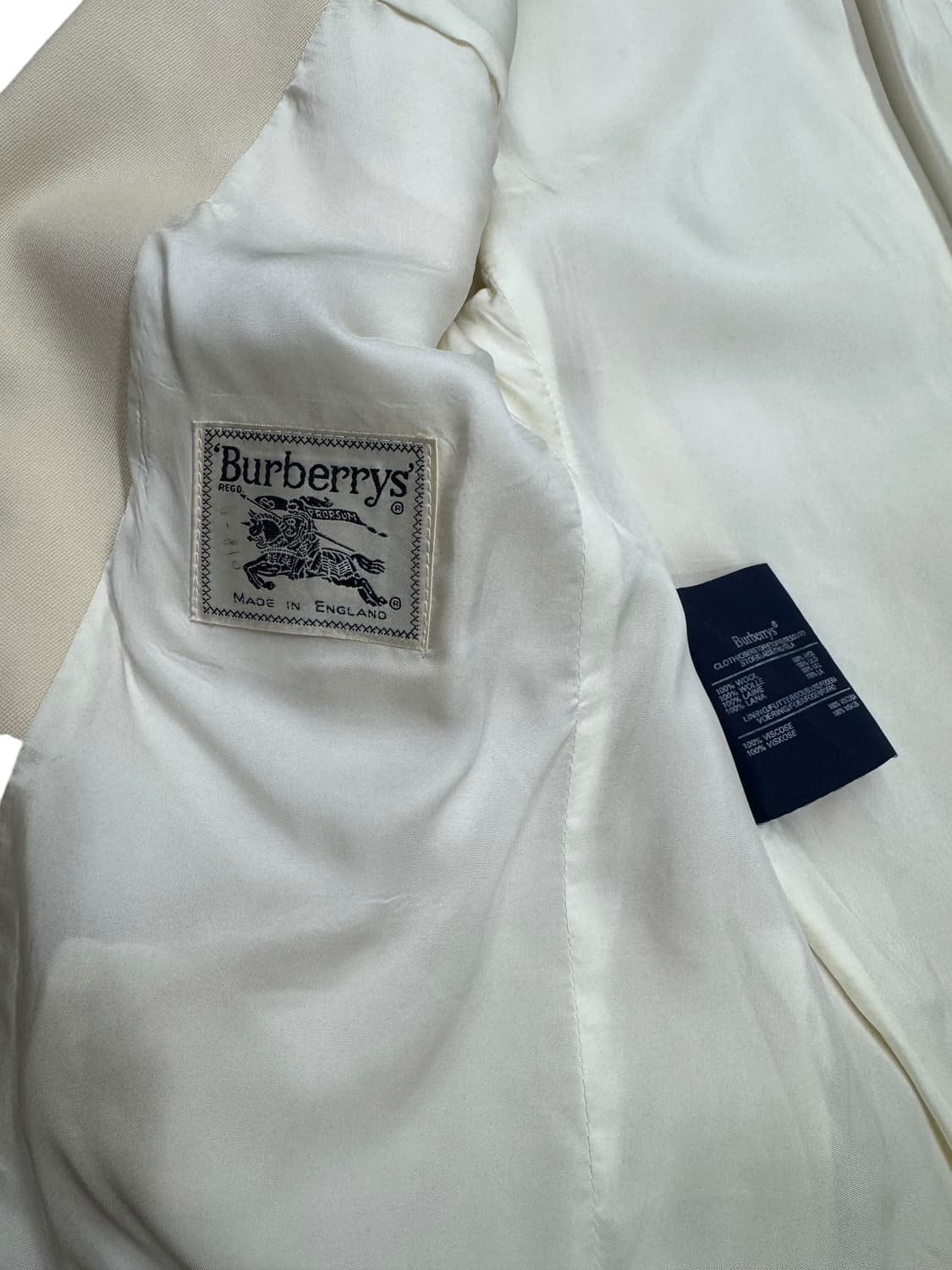 버버리 우먼스 금장 블레이저 자켓 made in ENGLAND 상품이미지6