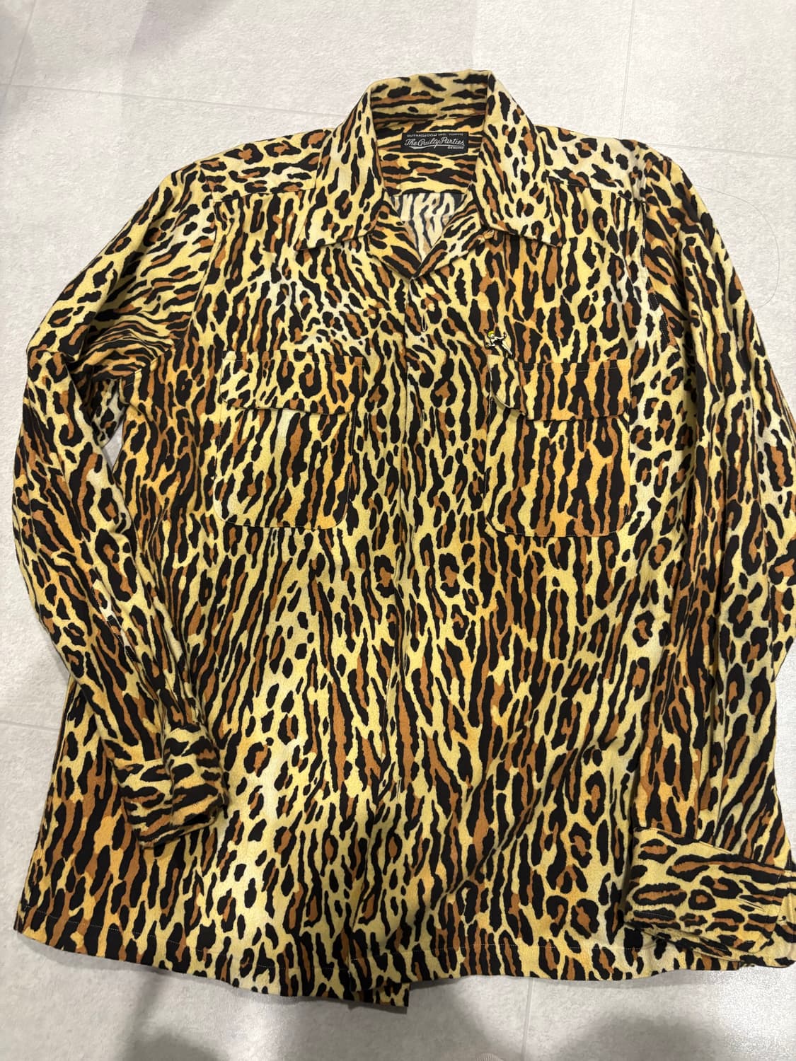 WACKO MARIA 레오파드 셔츠 L 상품이미지1