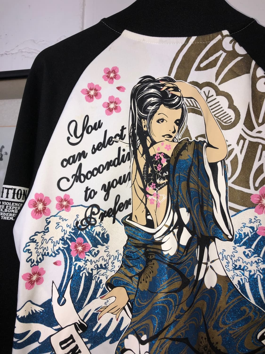 武花技魁 OIRAN BUGI Oriental geisha Jersey 상품이미지4