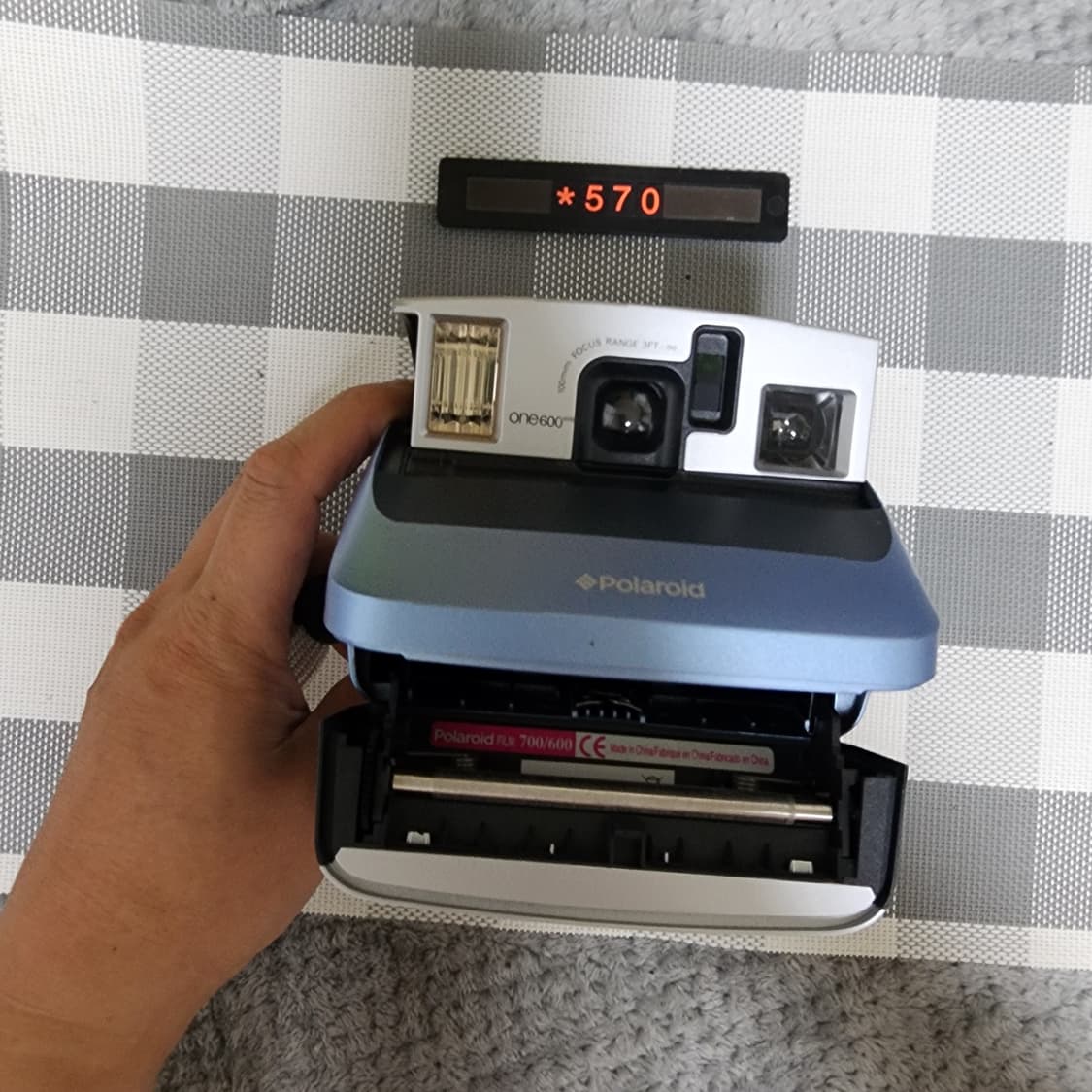 폴라로이드 원 600 블루 즉석카메라 상품이미지7