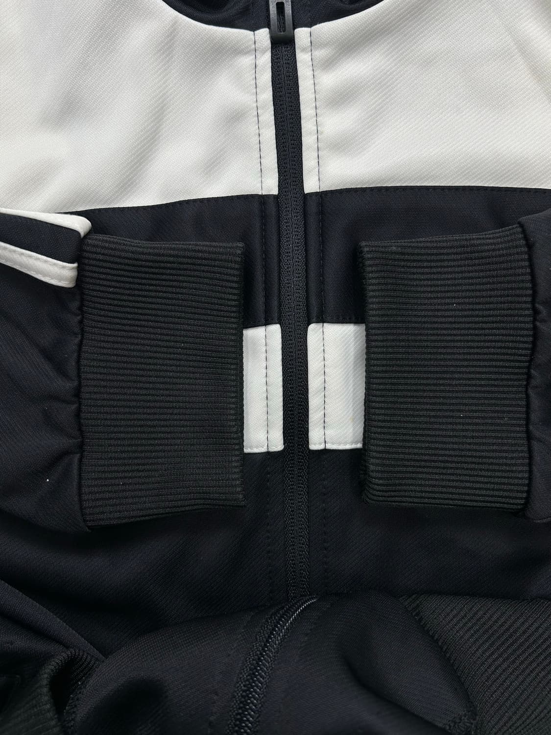 아디다스 블랙 화이트 범고래 트랙탑 져지 105 상품이미지8