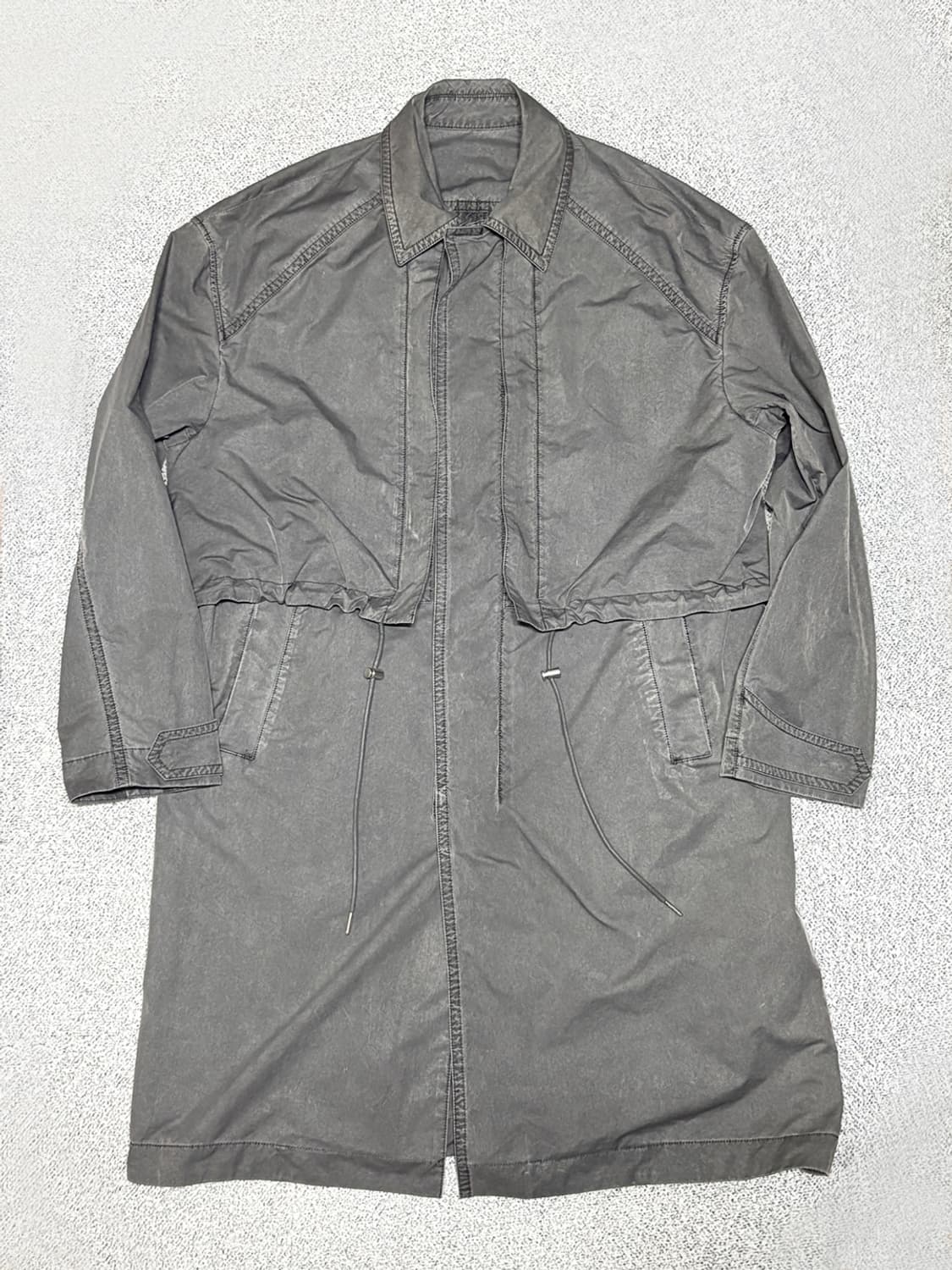 48)준지 JUUN.J 가먼트 다잉 트렌치 코트 상품이미지1