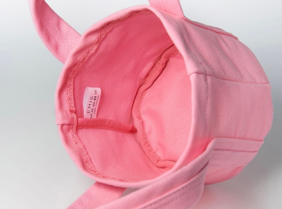 택포!!!!미개봉) 이미스 emis 코튼 미니백 핑크 상품이미지3