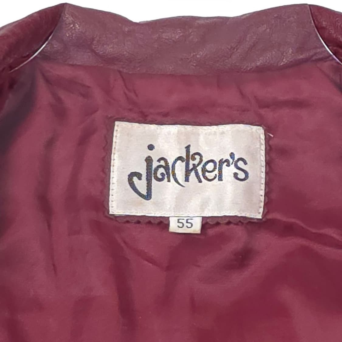 빈티지 우피 리얼 레더 테일러드 블레이저 55 상품이미지6