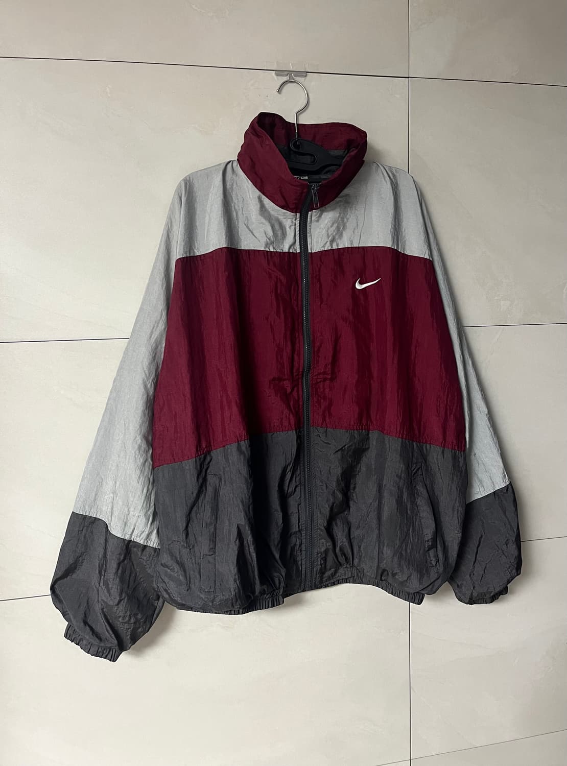 [XL] 00s 나이키 빅스우시 올드스쿨 대장 바람막이 상품이미지3