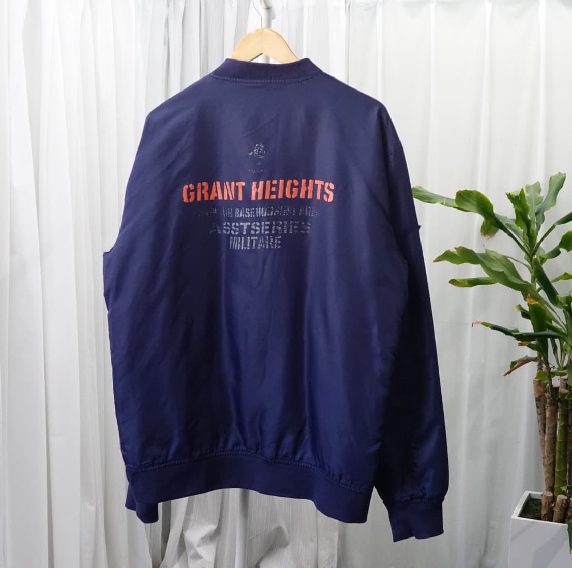 빈티지 US AIR FORCE 패치 MA-1 항공 점퍼 자켓 1905 상품이미지3