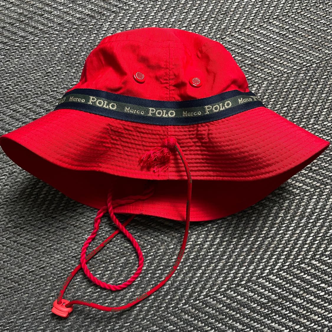 Marco Polo 테크니컬 레드 벙거지 버킷햇o 6107 상품이미지3