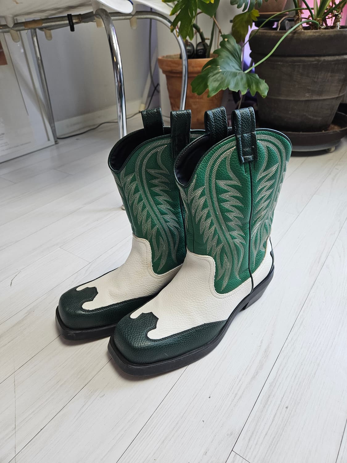 ZARA 빈티지 웨스턴 부츠 270 사이즈 상품이미지1